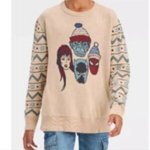 Disney 100 Marvel Ugly Christmas Sweater Size Medium
